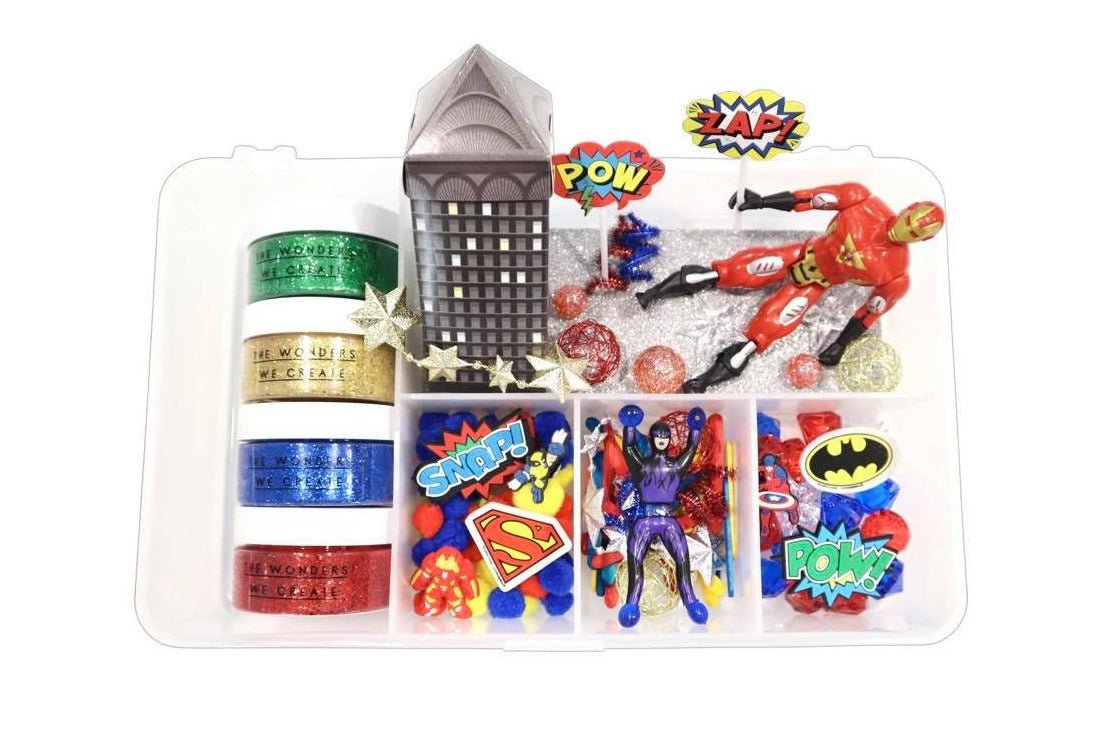 large super heroes kit
