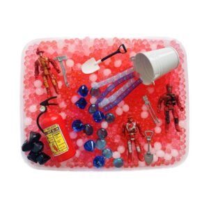 water beads - fireman kit
